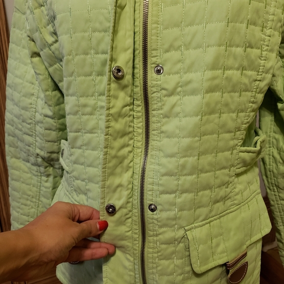 Harve Benard by Benard Holtzman green jacket - Picture 5 of 7